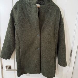 Olive Green Women's Coat